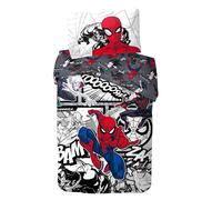 Spider-Man Villains Reversible Duvet Set | Size: Single Spider-Man Multicolor Single