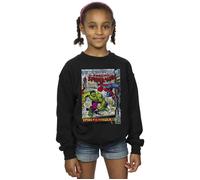 Spider-Man VS Hulk Cover Sweatshirt Marvel Black 3-4 Years