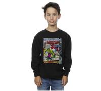 Spider-Man VS Hulk Cover Sweatshirt Marvel Black 5-6 Years