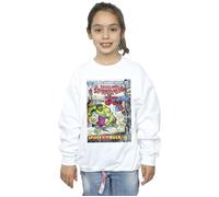 Spider-Man VS Hulk Cover Sweatshirt Marvel White 3-4 Years