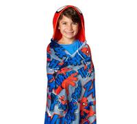 Spider-Man Web Blast 3D Sculpted Hood Throw Blanket 40x50 Inches by Northwest