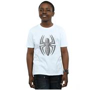Spider-Man Web Logo T-Shirt Marvel White 12-13 Years