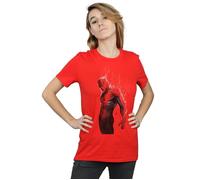 Spider-Man Web Wrap Cotton Boyfriend T-Shirt Marvel Red M
