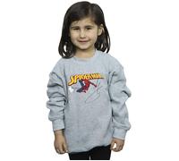 Spider-Man With A Book Sweatshirt Marvel Grey 5-6 Years