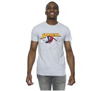 Spider-Man With A Book T-Shirt Marvel Grey 5XL