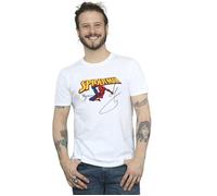 Spider-Man With A Book T-Shirt Marvel White 5XL