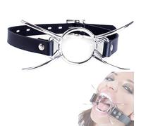 Spider Mouth Gag Sex Spider O-Ring Open Mouth Gag Mouth Plug 4cm Adjustable Strap Deep Throat BDSM Bondage Sex Toy
