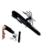 Spider Pen Prank Toy - Novelty Fake Spider Pen | Playful Magic Prop , Fun Magic Prop , Gag Toy For Jokes, Gags Birthdays, Christmas, School And Office Fun