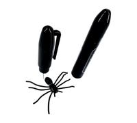 Spider Pen with Trick, Pocket Size Relaxation - Practical Prank Fake Pen with Spider | Unisex Gift Families Birthday Christmas April Fool's Day (199 Space Characters Included)
