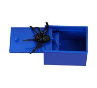 Spider Prank Box - Jump Scare Spider Boxes, Tricky Toys Halloween Pranks Box, Prop, Friendly Prank Gadget , April Fools Toys Decor, Practical Realistic Jokes Toy Device For Family