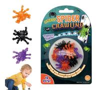 Spider Prank Toys Set -Sticky Wall Climb Spiders, Surprise Spider Box and Realistic Fake Spiders for Halloween, April Fools Party Favors and Funny Joke Toys for Kids | Haunted Decor Props