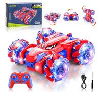 Spider Remote Control Car, 2.4Ghz Headlight Double Sided 360° Rotating Drift Car Toys, RC Stunt Spider Cars Toys for Kids Boys Girls 3-4 4-6 5-7 8-13