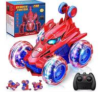 Spider Remote-UP 360° Stunt Remote Control Car for Kids - Wheels, Double-Sided Driving, 2.4GHz Rechargeable RC Vehicle, All-Terrain Toy Car for Boys & Girls Age 3-13 - High-Speed Flips, Spins & Tricks