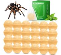 Spider Repellent for Indoor, 24 PCS Natural Spider Deterrent Peppermint Oil Spiders Away Roach Ant Repellant, Pest Spider Repellent Solution for House Garage Patio Attic Lawn, Family & Pet Safe