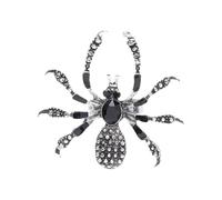 Spider Rings Halloween Party Favors,Gothic Ring Costume - Halloween Finger Ring Open Adjustable Spider Rings with Rhinestones Decor for Creepy Party Favors