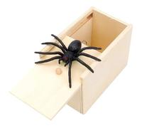 Spider Scare Prank Box,Spider in a Box Prank,Spider Prank Box Spider Prank Toys,Fake Spider Pranks Funny spider scare prank Box,Spider Prank Wood Box,Prank Spider Box Prank Halloween Christmas