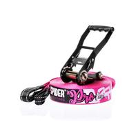SPIDER SLACKLINE TKS01 - Pro Line Slackline Kit for Jumps, Walking, and Freestyle - Contains a Ratchet, a 20 Meter Line, a Sling Bag, and a Ratchet Protector - Complete Set Length 20m