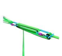 SPIDER SLACKLINES Longline Slackline Kit - Primitive Light 25m - Complete set for walking line with carabiners, tensioning slings, rings, and carry bag. Ideal for outdoor sports and fitness