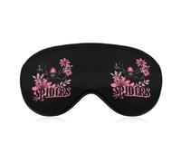 Spider Spiders Sleep Mask Soft Blackout Eye Mask Eye Shade Cover with Adjustable Strap for Men Women