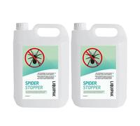 Spider Stopper Spray with Peppermint Oil - Non-Toxic Indoor Spider Deterrent for Windows, Doors & Corners, Scented Barrier, 750ml - 5L Refill, Helps Discourage Spiders (2 x 5L)