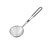 Spider Strainer Skimmer, Stainless Steel Asian Strainer Ladle Frying Spoon with Long Handle for Kitchen Deep Fryer, Pasta, Spaghetti, Noodle(M)