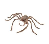Spider Suits Dogs - Furry Giant Simulation Spider Pets Outfits,Dress up Accessories, Adjustable Halloween Pet Costume for Dogs and Cat