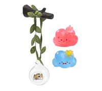 Spider Terrarium Accessories, Transparent Ball Perch, Decorative Reptile Terrarium Accessories, for Observing Reptiles and Small Animals for Home, Classroom, Hobbyists and Beginners
