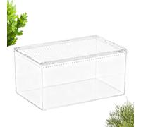 Spider Terrarium | Escape-Proof Acrylic Reptile Habitat - Spider Cage Praying Mantis Enclosure | for Praying Mantis Crab Gecko Snake Turtle Bearded Dragon