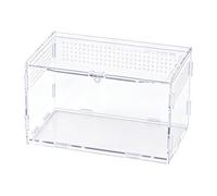 Spider Terrarium - Spider Tank Starter Kit, Leopard Gecko Containers | Acrylic Escape Proof Breeding Tank | Lizard Run | Feeding Climbing Reptile Mantis