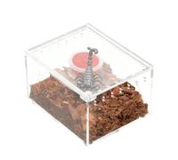 Spider Terrarium, Transparent Gecko Breeding Box - Acrylic Reptile Container - For Breeding Feeding Observation of Reptiles Snails Snakes Turtles Frogs Geckos Hermit Crabs