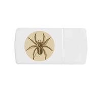 'Spider Top View' Pill Box with Tablet Splitter (PI00034021)