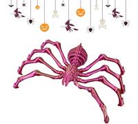 Spider Toy Printed on, Spider Fidget Printed on | Moving Joints Wolf Spider Fidget Toys - Stress Desk Toys for Classroom, Workplace, Hog