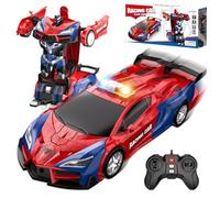 Spider Transform Remote Control Cars for Kids with One-Key Transformation
