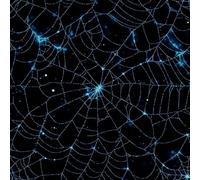 Spider Web Peel and Stick Wallpaper Self-Adhesive Wallpaper Dreamy Starry Sky Contact Paper Non-Woven Canvas Removable Wall Paper for Living Room Bedroom Shelf Liner Walls Cabinets 44x300 cm