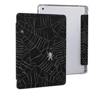 Spider Web Printed Tablet Case with Pencil Holder Protective Cover Design Compatible for IPAD 2020 (10.2in)