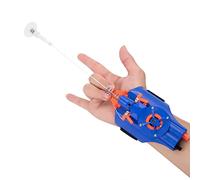 supeo Spider Web Shooter Wrist Toy-Rope Launcher, USB Recharger, Spider Web Shooters, Superhero Role-Play Great Gift for Man and Kids (Blue)