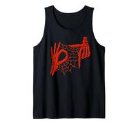 Spider Web Skeleton Hands 67 Symbol Meme Funny Tank Top