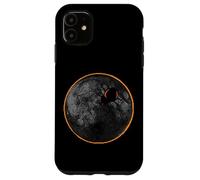 Spider Web With Arachnid On The Moon Solar Eclipse Spiders Case for iPhone 11