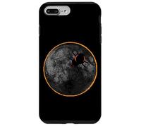 Spider Web With Arachnid On The Moon Solar Eclipse Spiders Case for iPhone 7 Plus/8 Plus