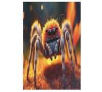 Spider Wooden Jigsaw Puzzles for Adults Hard Poster Puzzle 1000 Piece Precise Interlocking Educational Game Toys 78×53cm