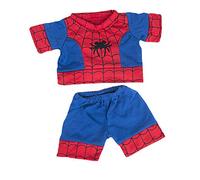 Spiderbear PJ's Teddy Bear Outfit (16")