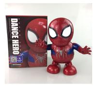 (Spiderman 1) Dance Hero Bumblebee Batman Spiderman Electric Robot Toy