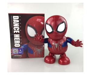 (Spiderman 1) Dance Hero Bumblebee Batman Spiderman Electric Robot Toy