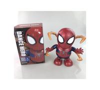 (Spiderman 2) Dance Hero Bumblebee Batman Spiderman Electric Robot Toy