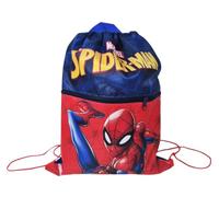 Spiderman 2 Marvel School and Leisure Backpack with External Zip and Drawstring Closure, 44 x 34 cm
