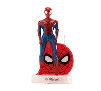 Spiderman 346205 Candle, 3D, Wax, Multi-Colour, 5 x 2 x 8 cm
