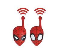 Spiderman 3D & Walkie Talkies With Belt Clip One Colour