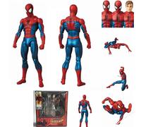 Spiderman Action Figure Toy The Amazing Spider-Man Comic Ver. Mafex No.075 Gift Kids