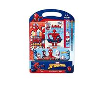 SPIDERMAN ATTACK - Writing Set, Gift Case, Metallic Case, Pencil Case, Children's Case, Ideal for Children, Comfortable and Versatile, Quality and Resistance, 27 x 3 x 37.5 cm, Black/White, M, Casual