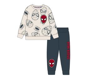 Spiderman Beige Brushed Cotton Suit - 5 Years | Male Cerdà
